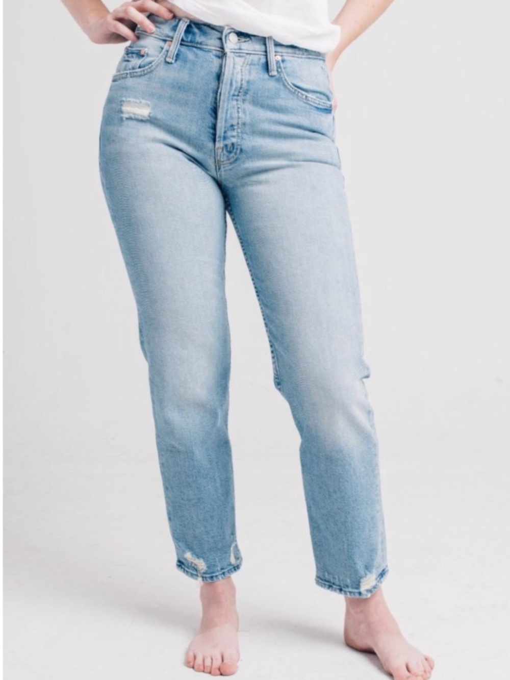 Mother Tomcat Boyfriend Jeans True Confessions Size 25
